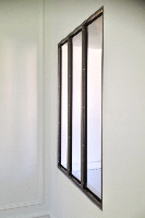 Ménuiserie métallique acier, porte d'intérieure verriere fenêtre, cloison intérieure, structure acier brut type loft sur mesure, vitrage sécurit, verrière type atelier d'artiste, chassis d'artiste