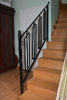 garde-corps métallique sur mesure, barreaudé, rambarde, main courante, protection anti chute, grille, deco bois métal, garde-corps brut industrielle garde-corps escalier fabrication francaise